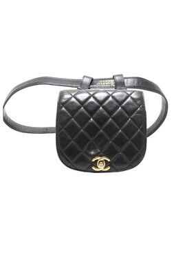 Chanel Quilted Leather Belt Bag